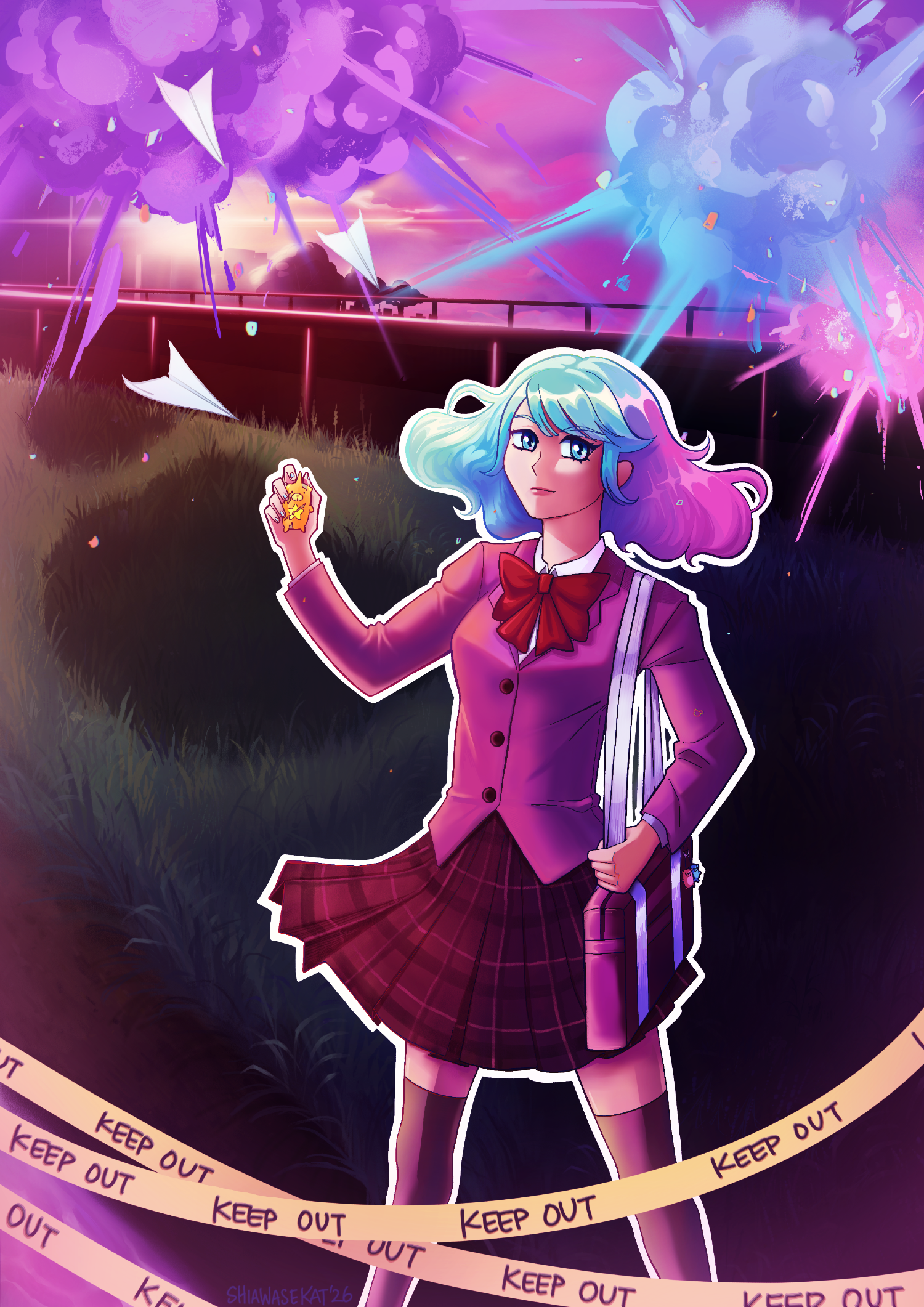 pretty in pink piece based on eve's song, anoko secret