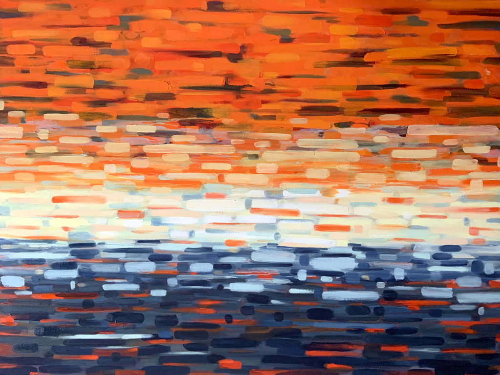 oil paint on canvas